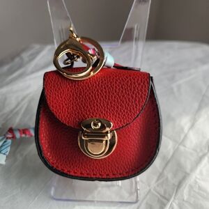 Mini Saddle Bag Charms/Ear Bud Holder with Goldtone Accents NWOT-SELECT ONE!